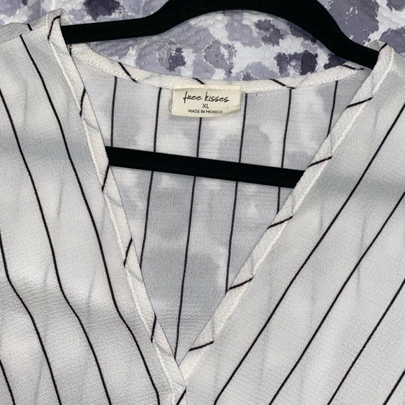 Free Kisses Women white Long Sleeve Blouse - Picture 9 of 9